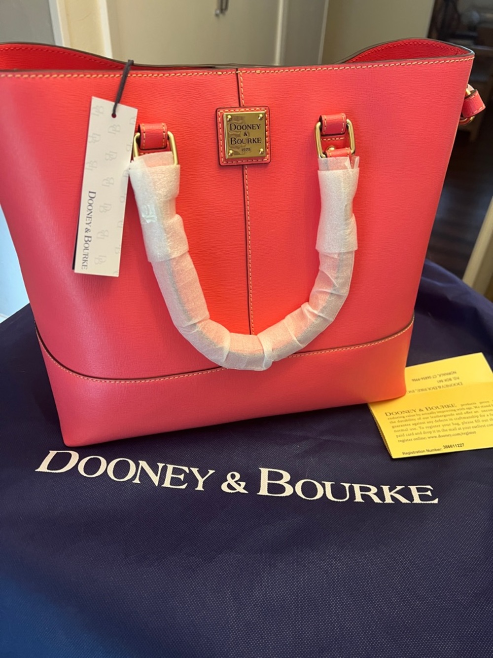 Dooney & Bourke pink Chelsea tote